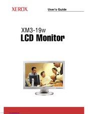 Xerox XM3-19w User Manual