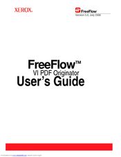 Xerox FreeFlow VI PDF Originator User Manual