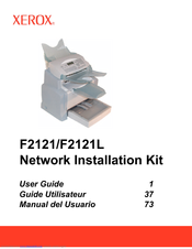 Xerox FaxCentre F2121L User Manual