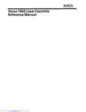 Xerox 7042 Reference Manual