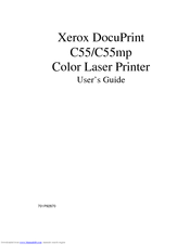Xerox C55/C55mp User Manual