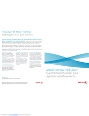 Xerox FreeFlow 610P729787 Brochure