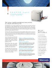 Xerox Phaser 740L Specifications