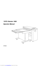 Xerox Stacker 701P98048 Operator's Manual