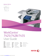 Xerox WorkCentre 7400 Series Ghid De Utilizare