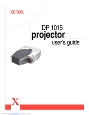 Xerox DP 1015 User Manual
