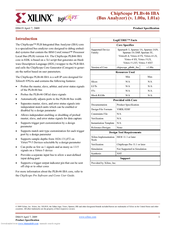 Xilinx ChipScope PLB46 IBA v1.00a Specification