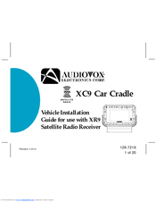 XM Satellite Radio XC9 Installation Manual