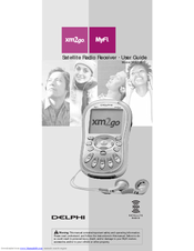 XM Satellite Radio SA10113 - XM MyFi Personal Radio User Manual