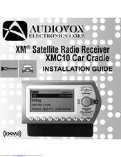 XM Satellite Radio XMC10 Installation Manual