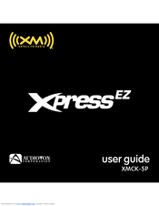 XM Satellite Radio Xpress XM User Manual