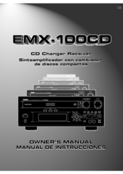 Yamaha EMX-100CD Owner's Manual