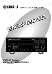 Yamaha EMX-120CD Owner's Manual