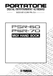 Yamaha PortaTone PSR-60 Manuals | ManualsLib