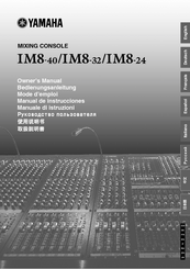 Yamaha IM8-24 Owner's Manual
