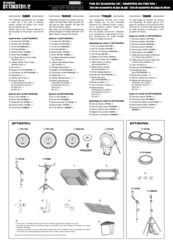 Yamaha DTT3KSTD Accessories Manual