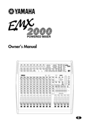 Yamaha Mix Emx 2000 Manuals Manualslib