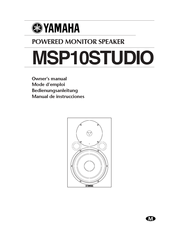 Yamaha MSP10 Owner's Manual