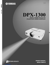 Yamaha DPX-1300 Owner's Manual