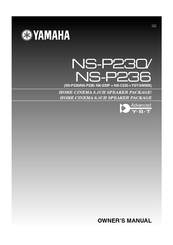 Yamaha NX-230P Owner's Manual