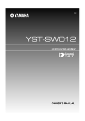 Yamaha YST-SW012BL Manuals | ManualsLib