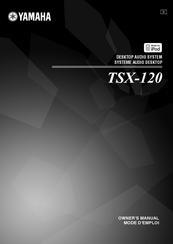 Yamaha TSX120W Owner's Manual