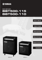 Yamaha BBT500-115 Owner's Manual