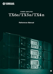 Yamaha TX4n Reference Manual