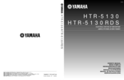 Yamaha HTR-5130RDS Owner's Manual