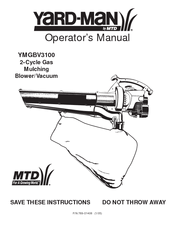 Yard-Man YMGBV3100 Operator's Manual