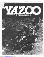 Yazoo PTO-B Owner's Manual