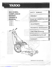 Yazoo SV26B-2 Illustrated Parts List