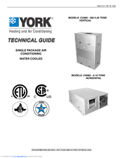 York CU180A Technical Manual