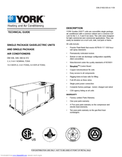 York SUNLINE 2000 DM 048 Technical Manual