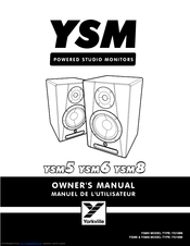 YORKVILLE YSM8 Owner's Manual