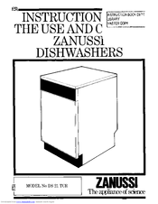 Zanussi DS 21 TCR Instructions For Use And Care Manual