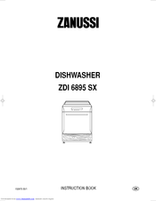 Zanussi ZDI 6895 SX Instruction Book