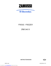 Zanussi Electrolux ZNB 343 S Instruction Book