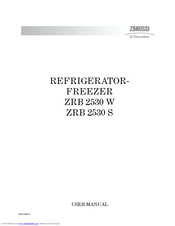 Zanussi Electrolux ZRB 2531 W User Manual