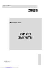Zanussi ZM17ST Instruction Manual