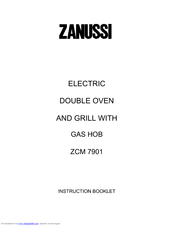 Zanussi ZCM 7901 Instruction Booklet