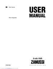 Zanussi ZRW106N User Manual