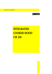 Zanussi CH 250 Instruction Booklet