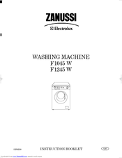 zanussi aquacycle 1000 f1045w