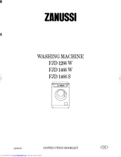 Zanussi FJD 1266 W Instruction Booklet
