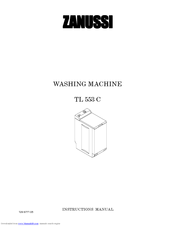 Zanussi TL 553 C Instruction Manual