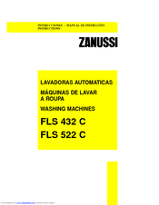 Zanussi FLS 522 C Instructions Manual