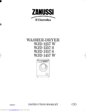 Zanussi WJD 1257 S Instruction Booklet