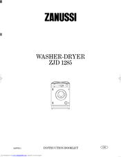Zanussi ZJD 1285 Instruction Booklet