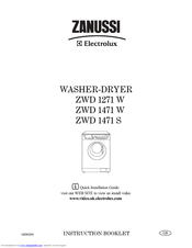 Zanussi ZWD 1472 S Instruction Booklet